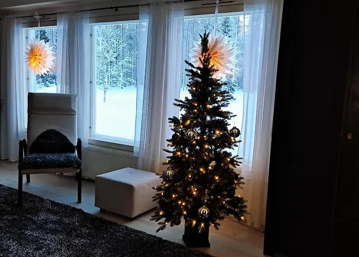 In The Country-only An Hour's Drive To Rovaniemi